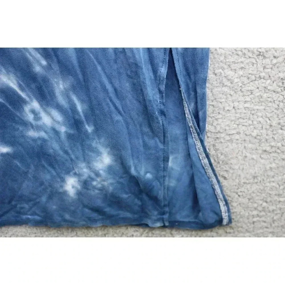 Lane Bryant Tye Dye Maxi Dress-Jersey Knit-14-16W-Pockets-Rayon-Soft - Picture 4 of 8